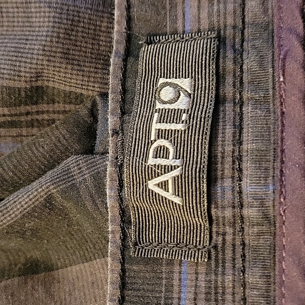 Apt 9 mens casual shorts no pleats Black Plaid Size 42 - Picture 8 of 11